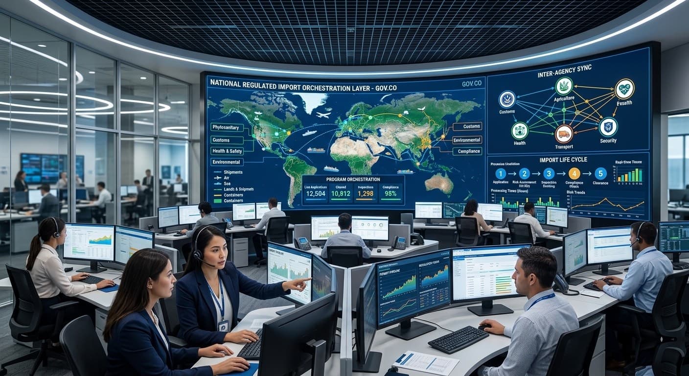 Intelligent logistics platform dashboard